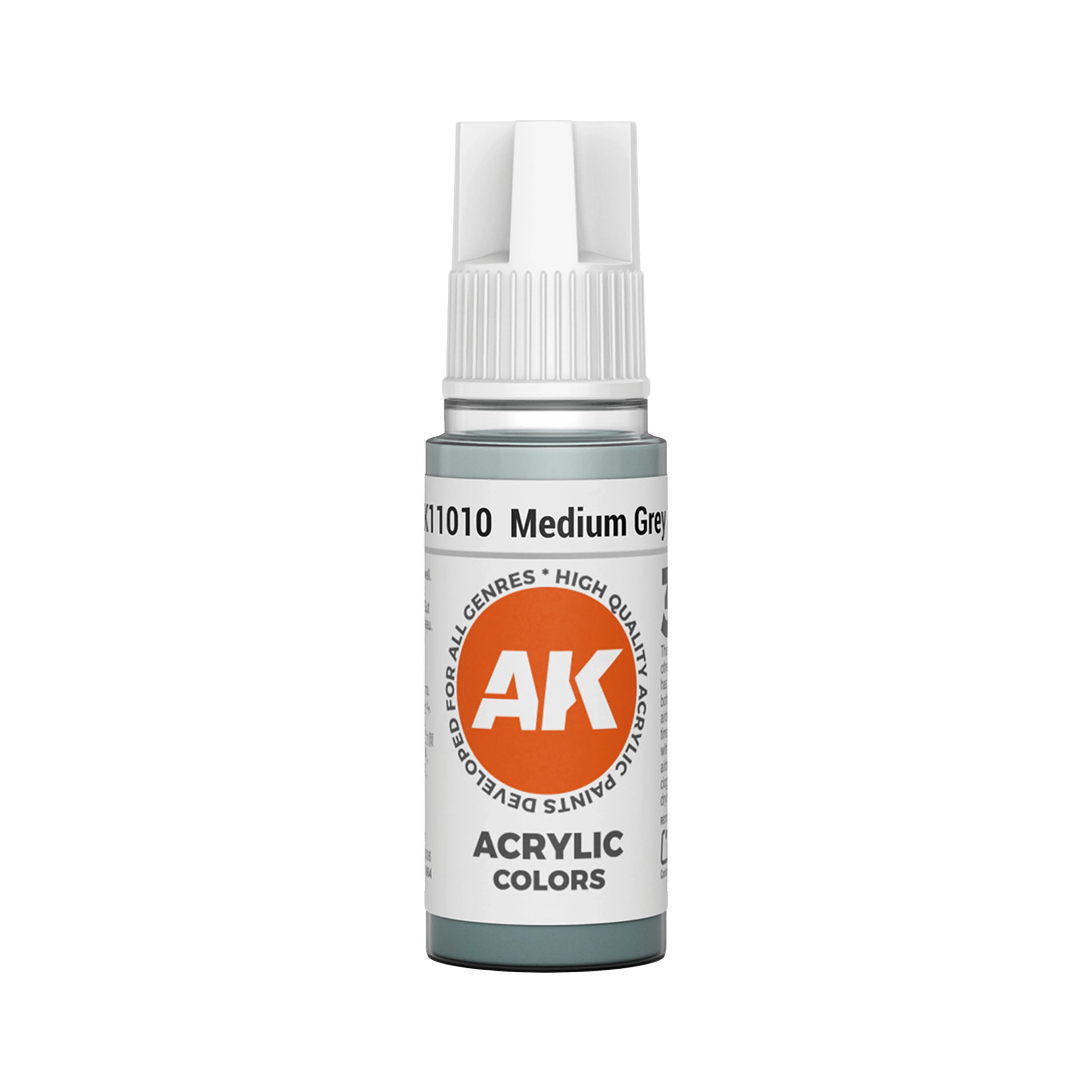 AK Interactive 3G Acrylic Medium Grey 17ml