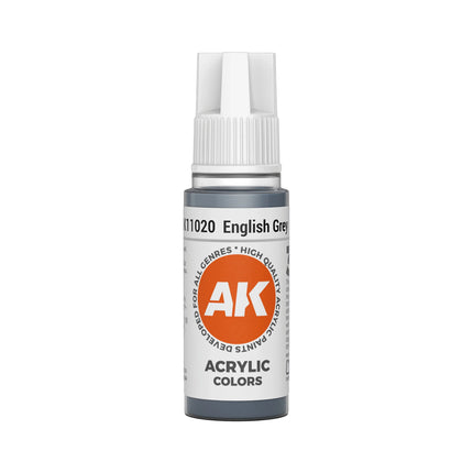 AK Interactive 3G Acrylic English Grey 17ml