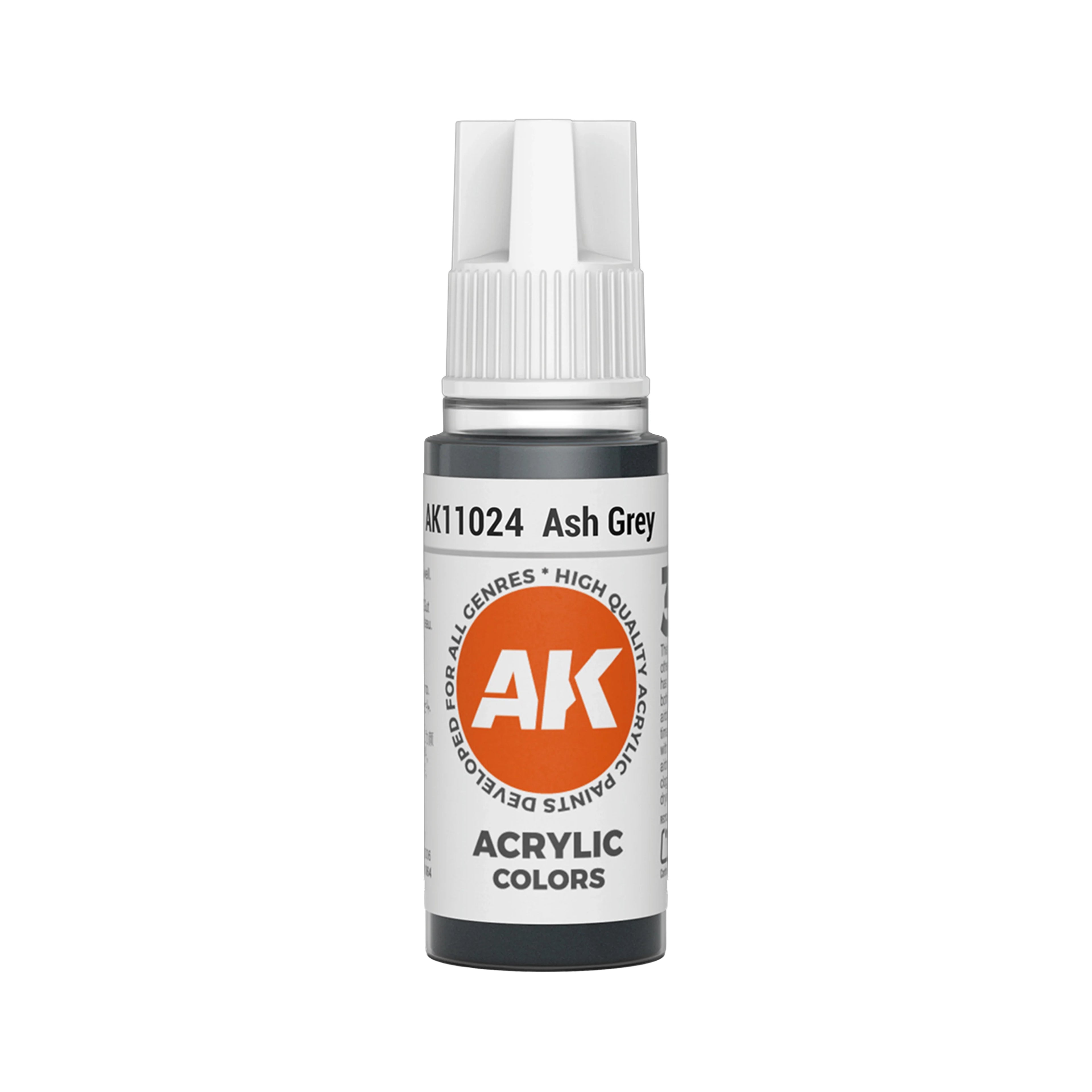 AK Interactive 3G Acrylic Ash Grey 17ml