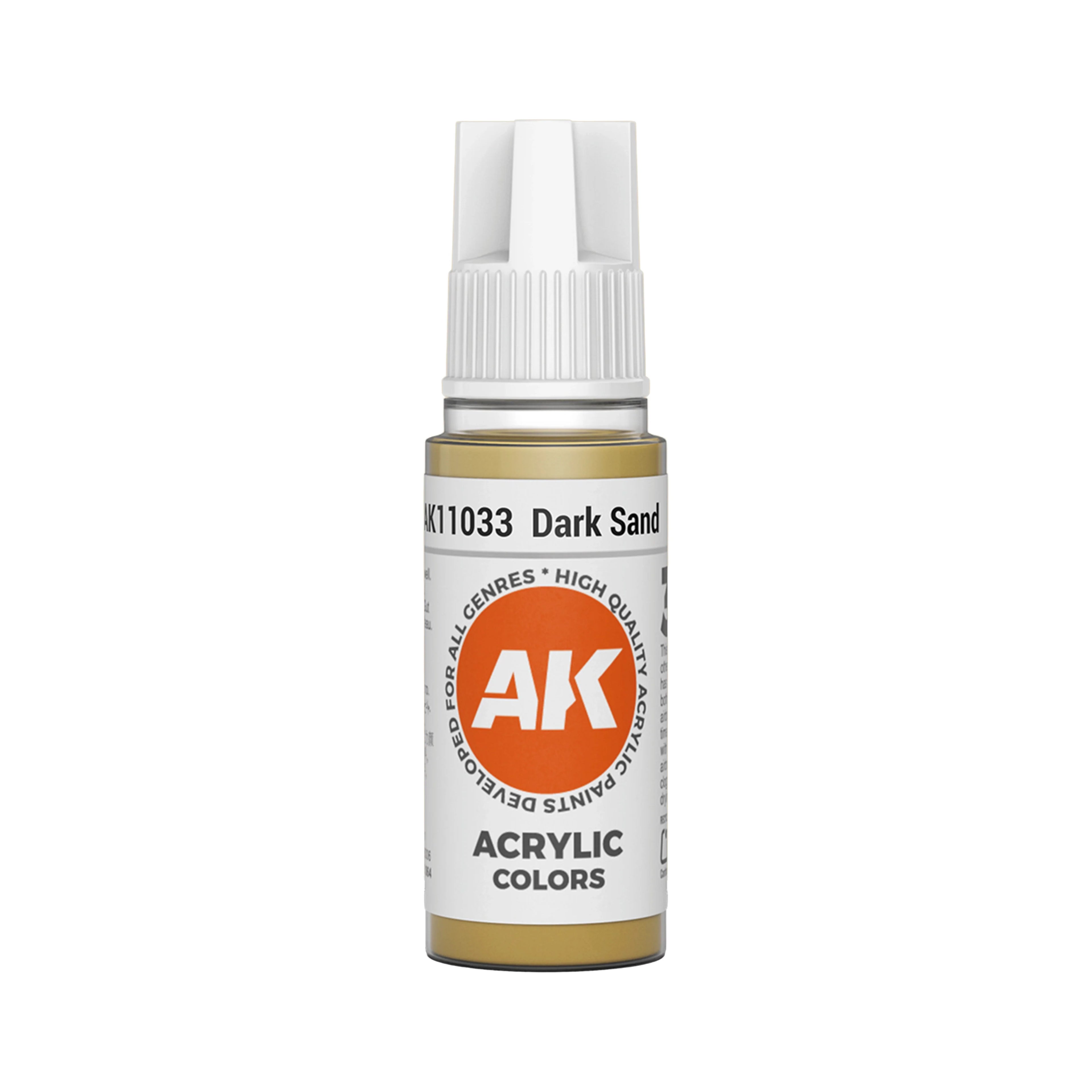 AK Interactive 3G Acrylic Dark Sand 17ml
