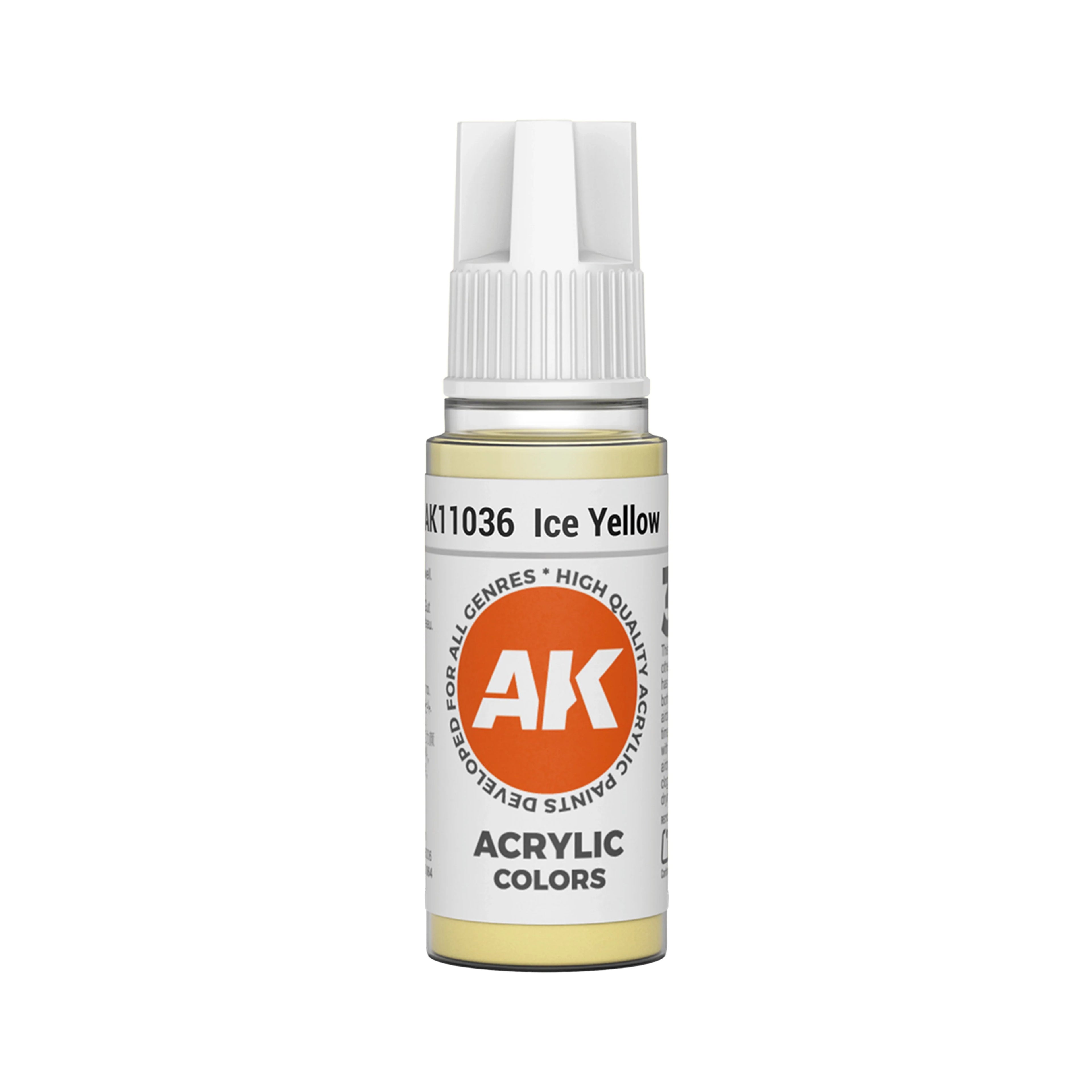 AK Interactive 3G Acrylic Ice Yellow 17ml