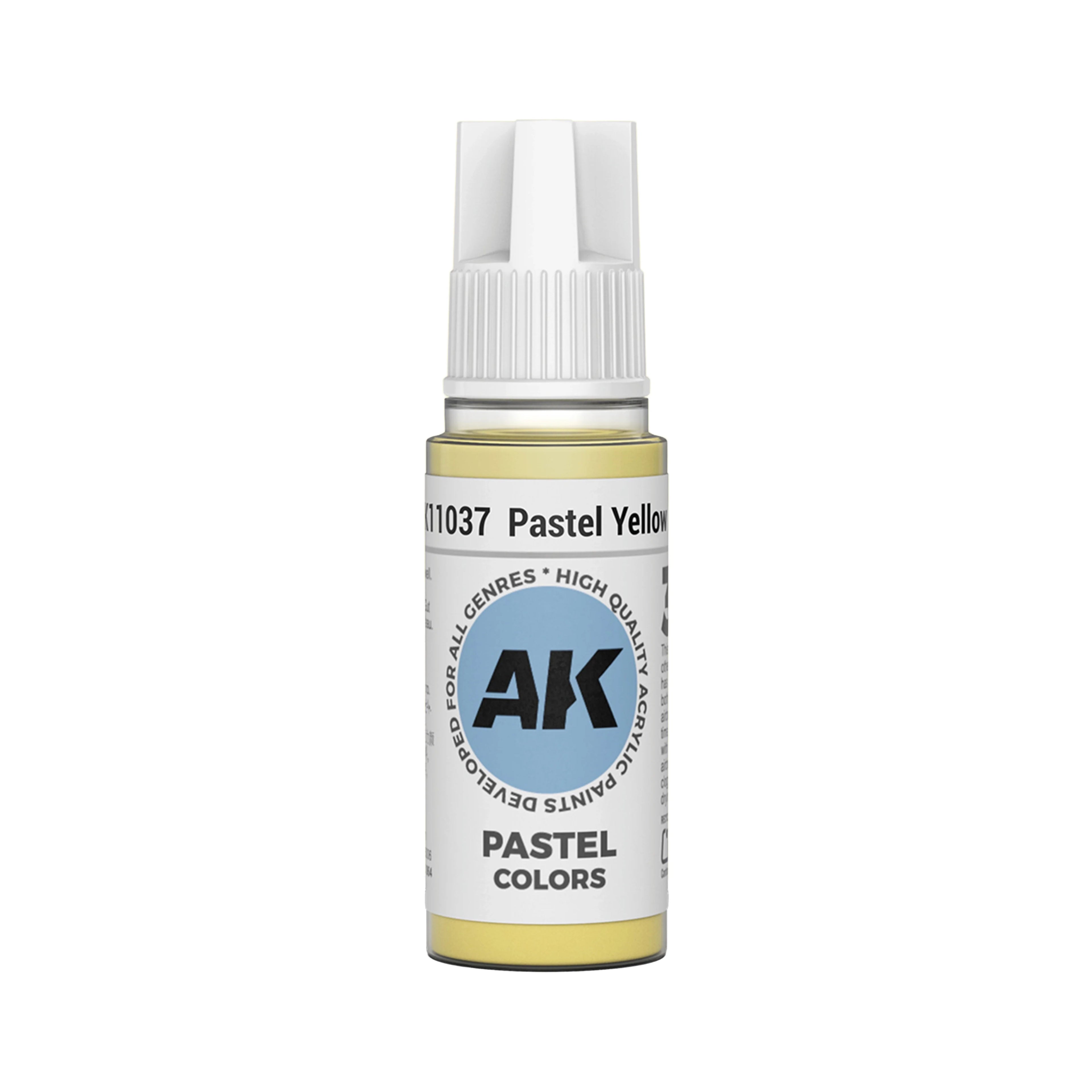 AK Interactive 3G Acrylic Pastel Yellow 17ml