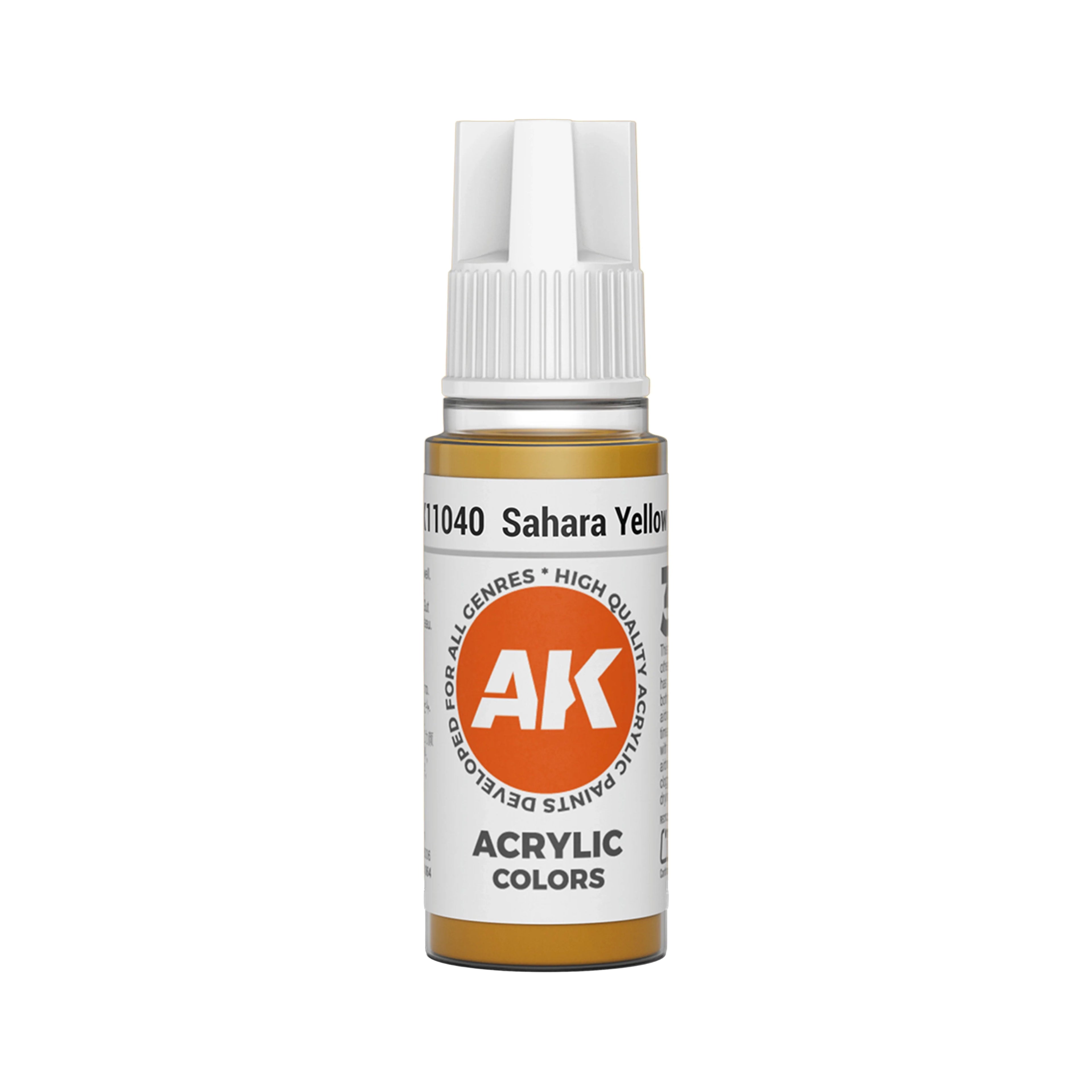 AK Interactive 3G Acrylic Sahara Yellow 17ml