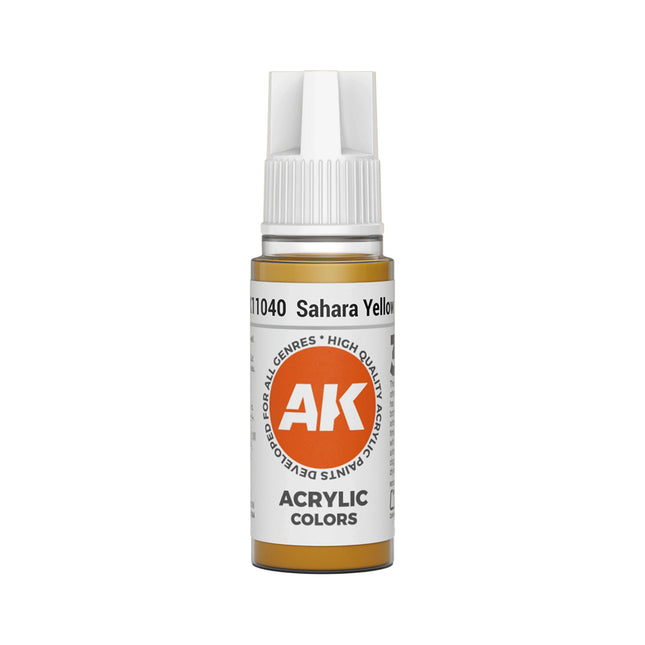 AK Interactive 3G Acrylic Sahara Yellow 17ml