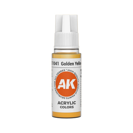 AK Interactive 3G Acrylic Golden Yellow 17ml