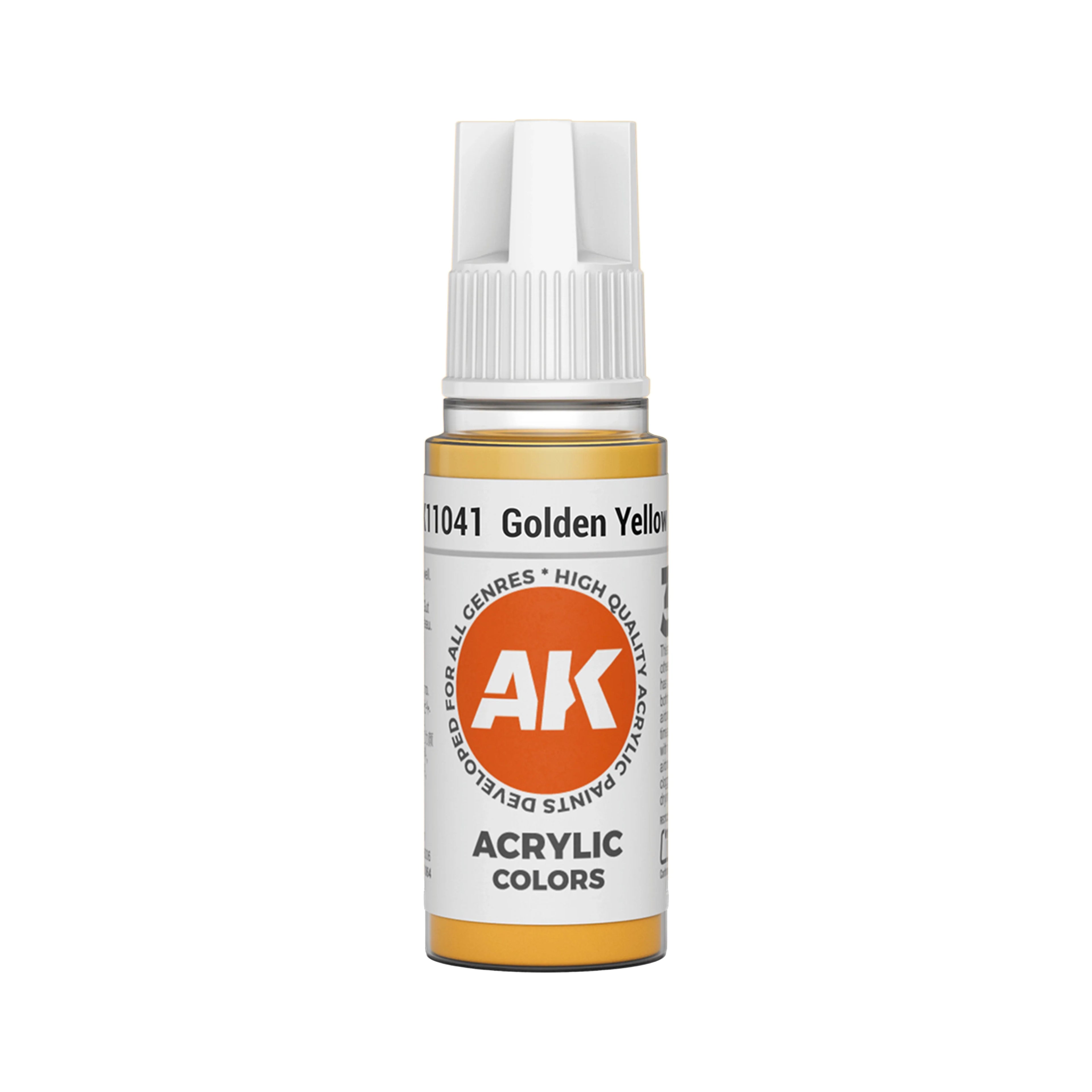 AK Interactive 3G Acrylic Golden Yellow 17ml