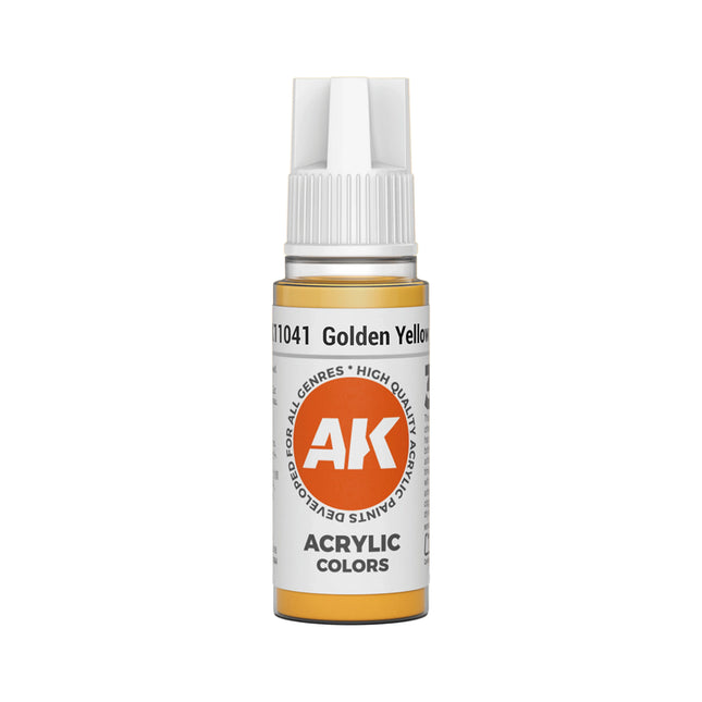 AK Interactive 3G Acrylic Golden Yellow 17ml