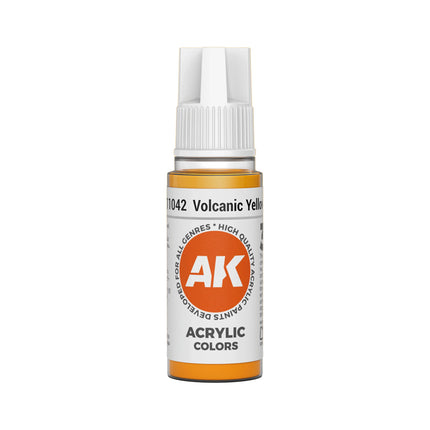 AK Interactive 3G Acrylic Volcanic Yellow 17ml