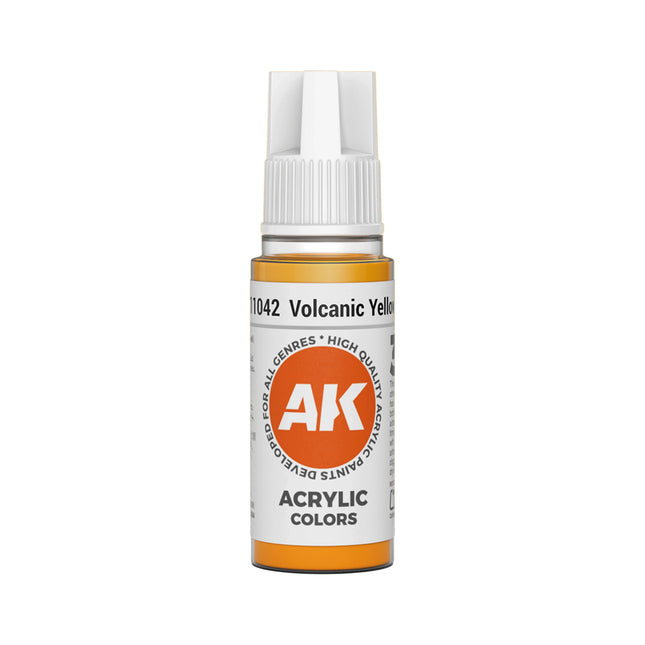 AK Interactive 3G Acrylic Volcanic Yellow 17ml