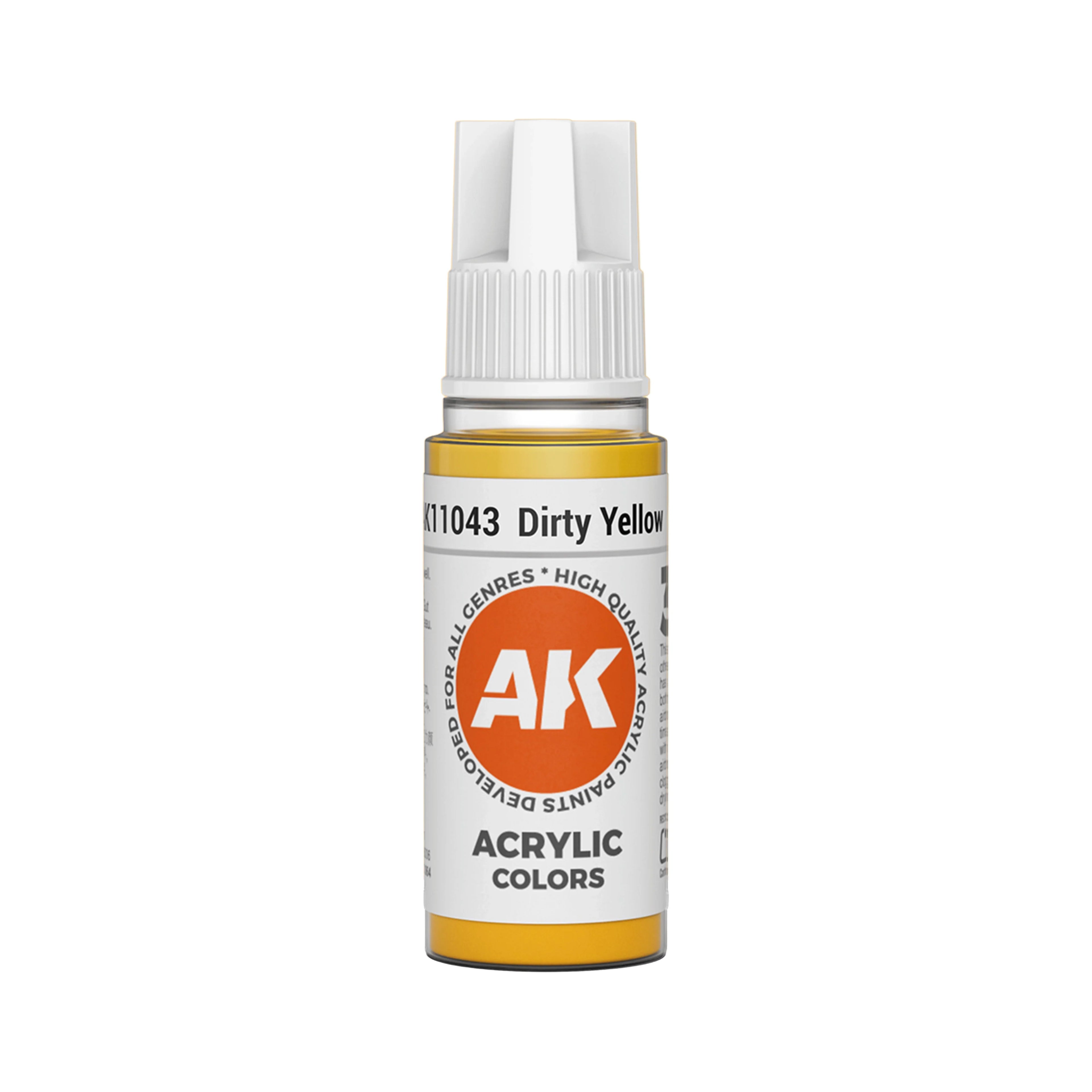 AK Interactive 3G Acrylic Dirty Yellow 17ml