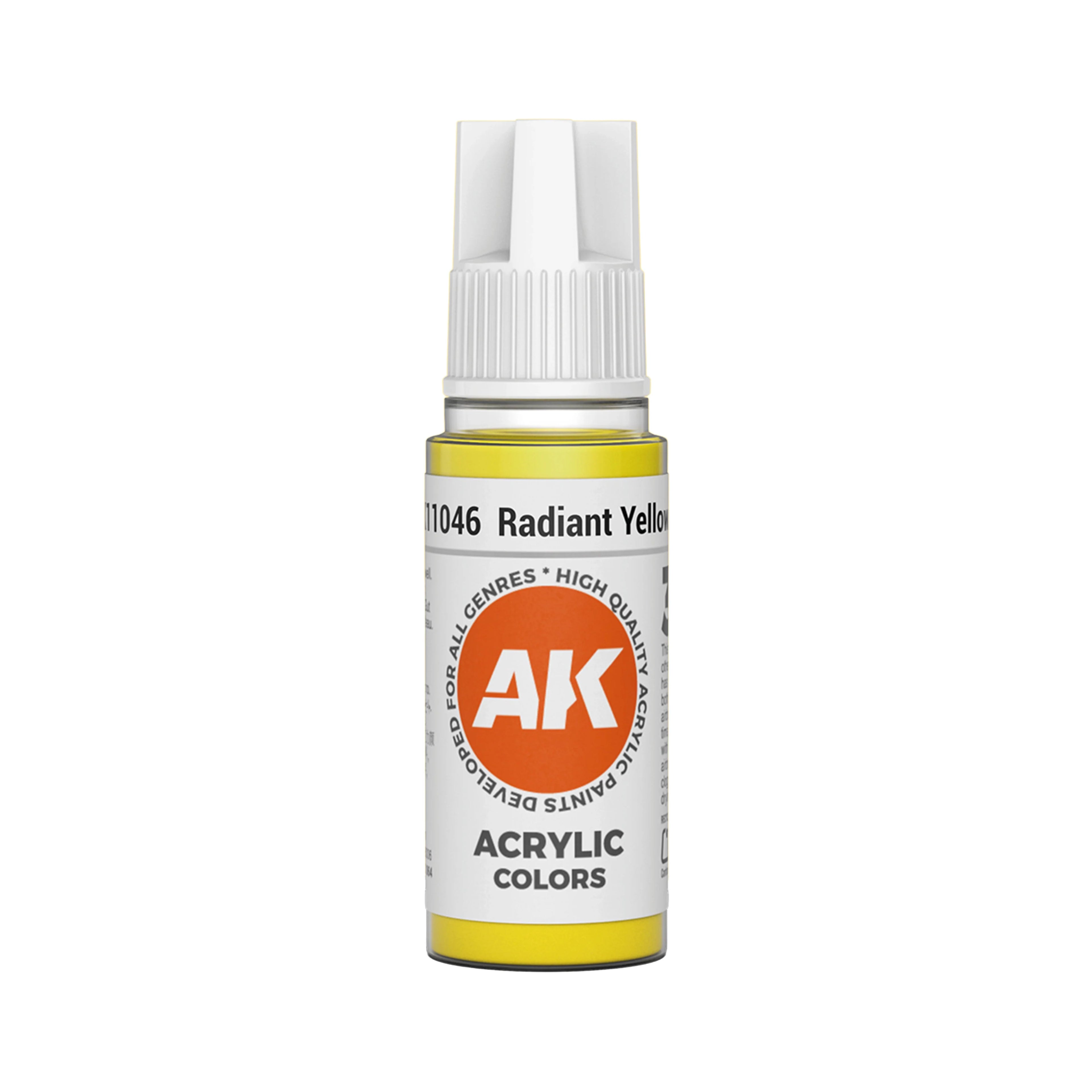 AK Interactive 3G Acrylic Radiant Yellow 17ml