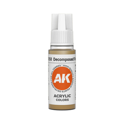 AK Interactive 3G Acrylic Decomposed Flesh 17ml
