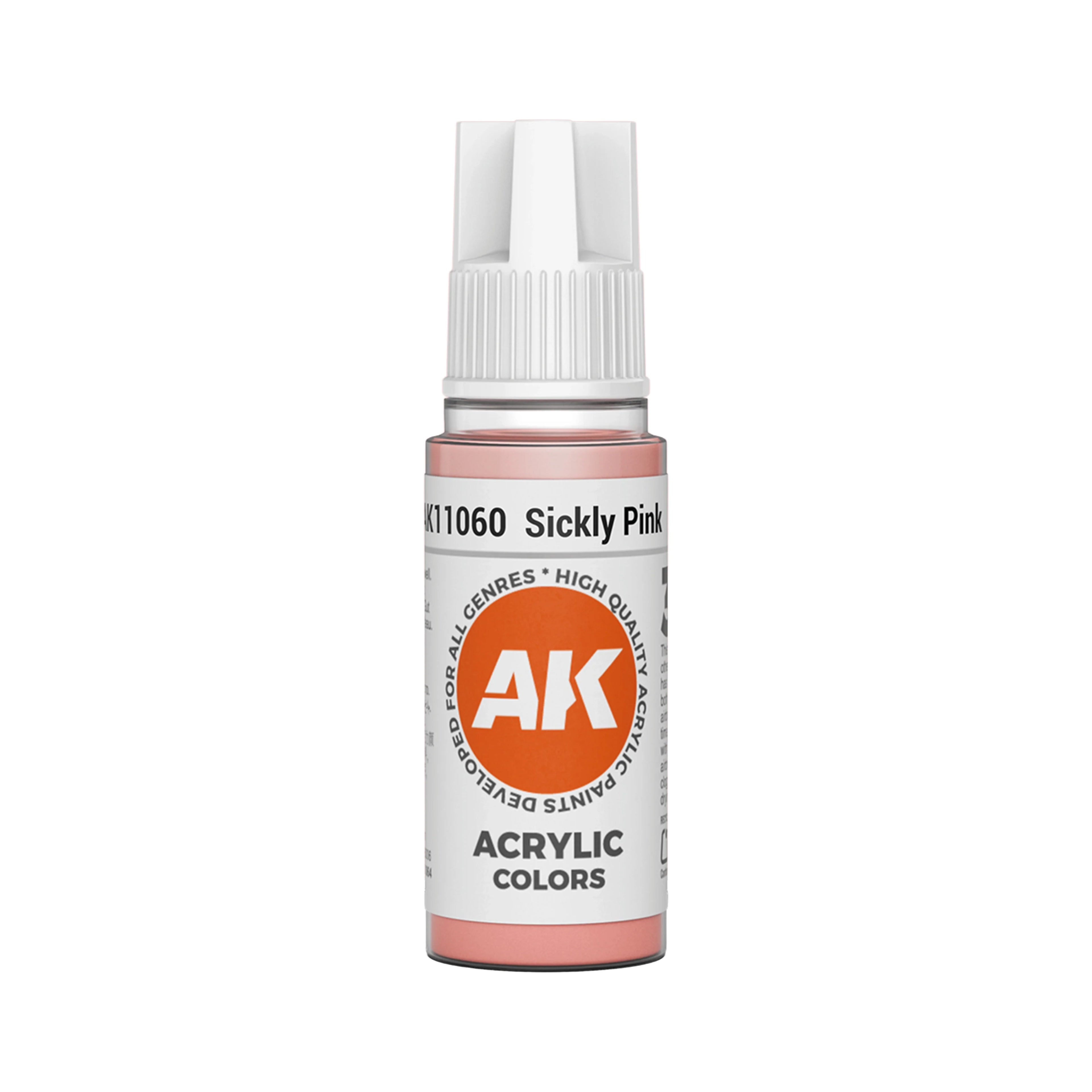 AK Interactive 3G Acrylic Sickly Pink 17ml