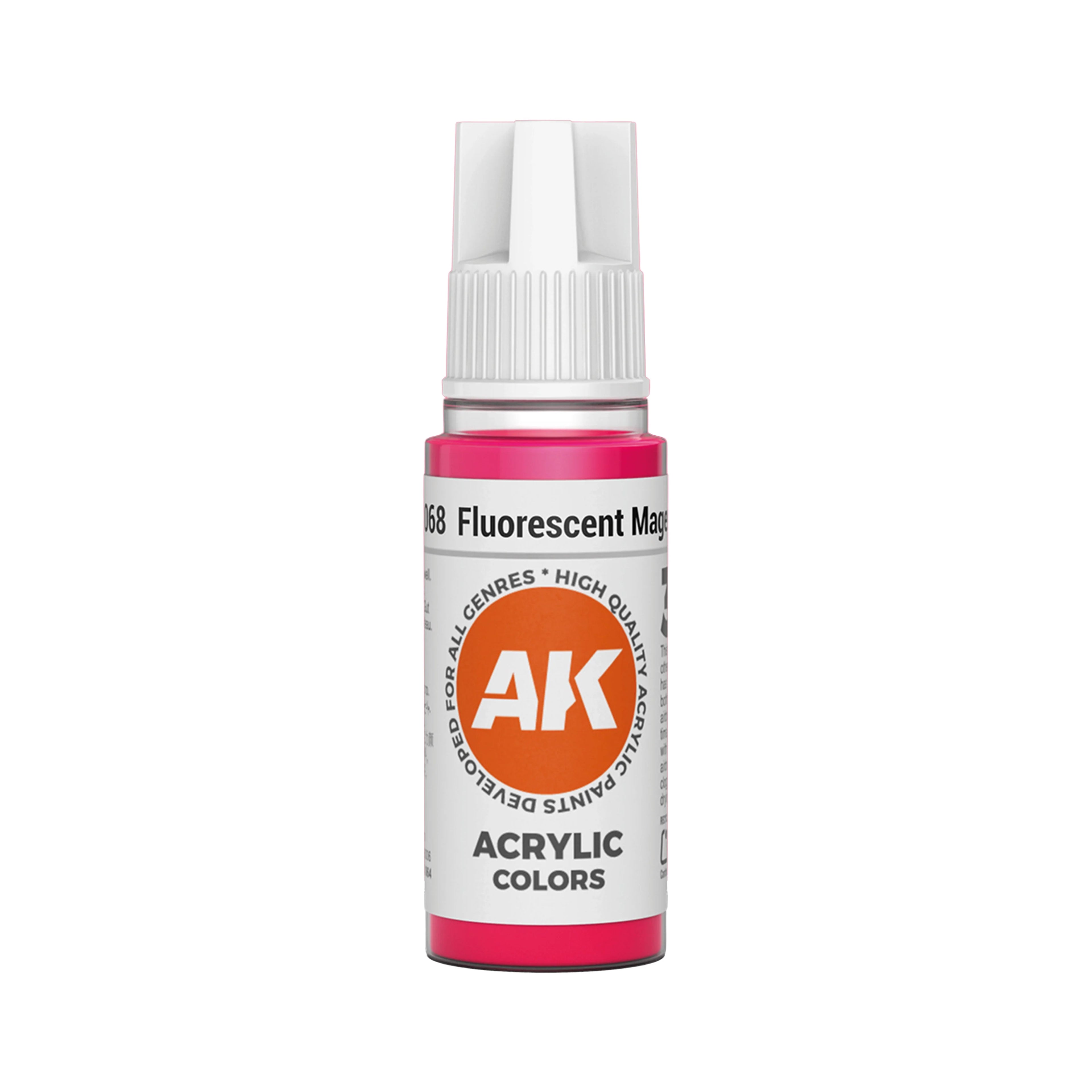AK Interactive 3G Acrylic Fluorescent Magenta 17ml