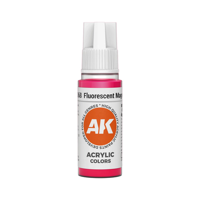 AK Interactive 3G Acrylic Fluorescent Magenta 17ml