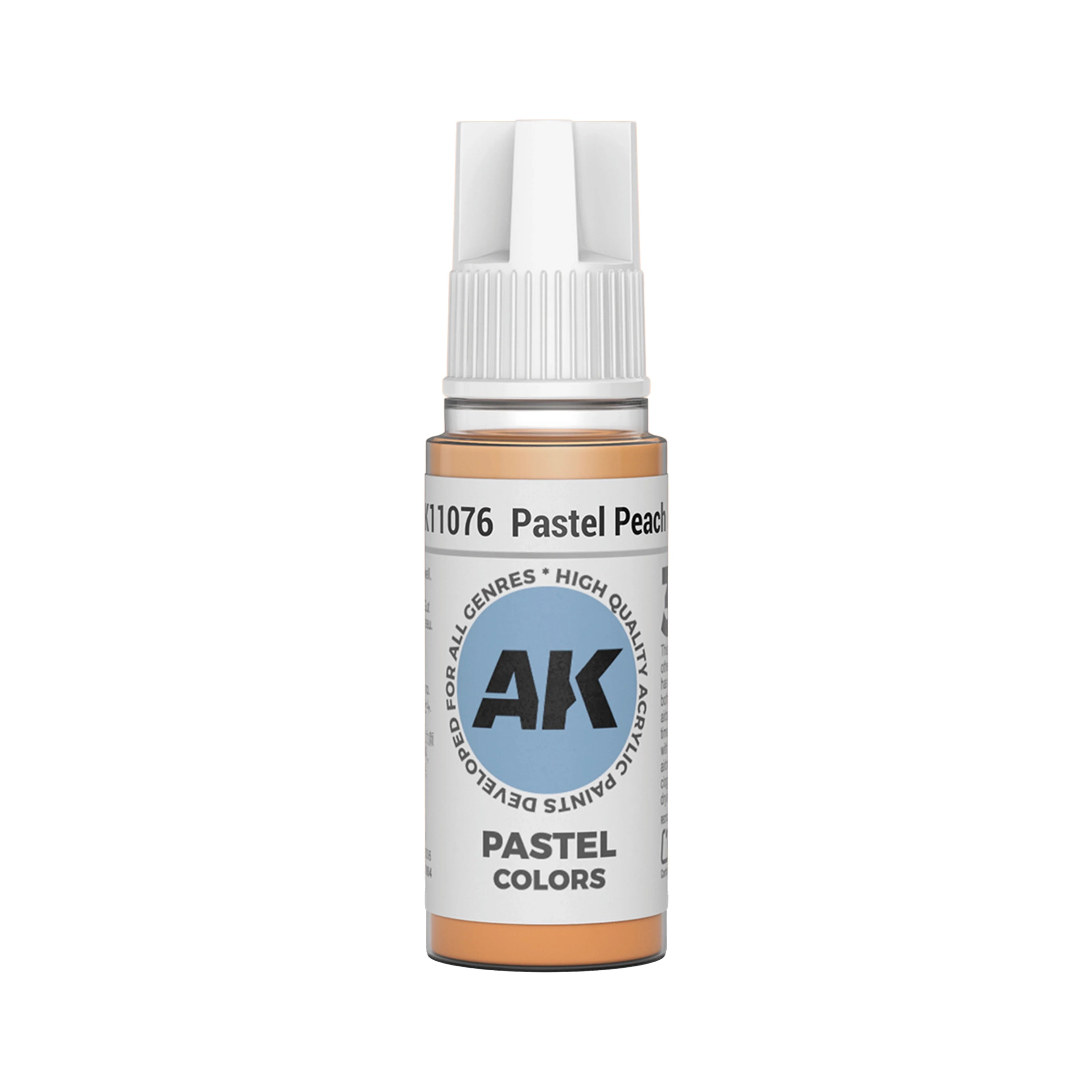 AK Interactive 3G Acrylic Pastel Peach 17ml