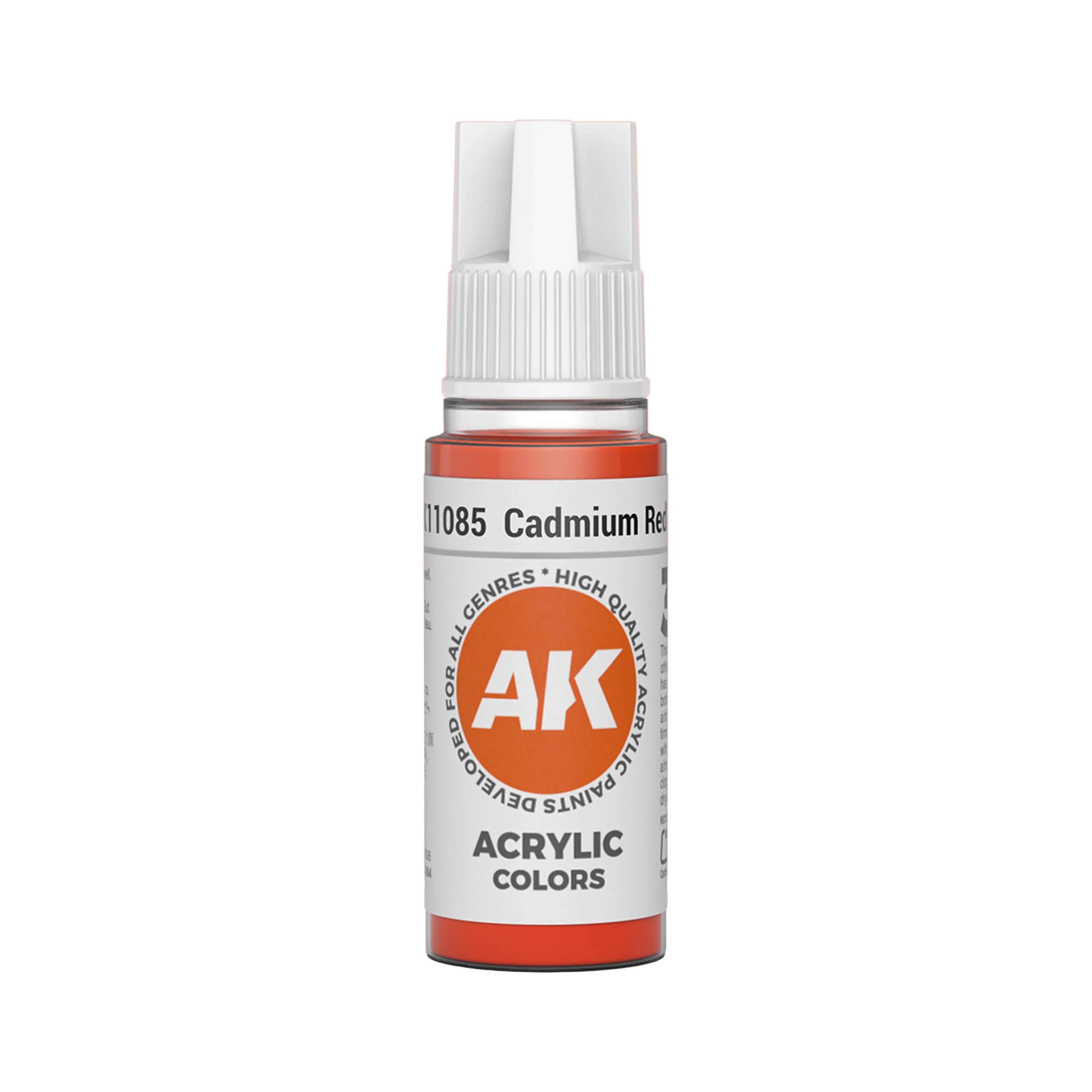 AK Interactive 3G Acrylic Cadmium Red 17ml