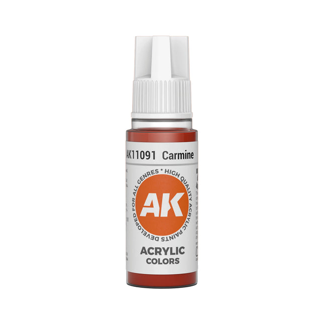AK Interactive 3G Acrylic Carmine 17ml