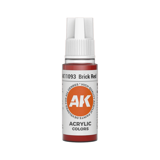 AK Interactive 3G Acrylic Brick Red 17ml