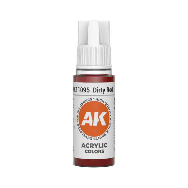 AK Interactive 3G Acrylic Dirty Red 17ml