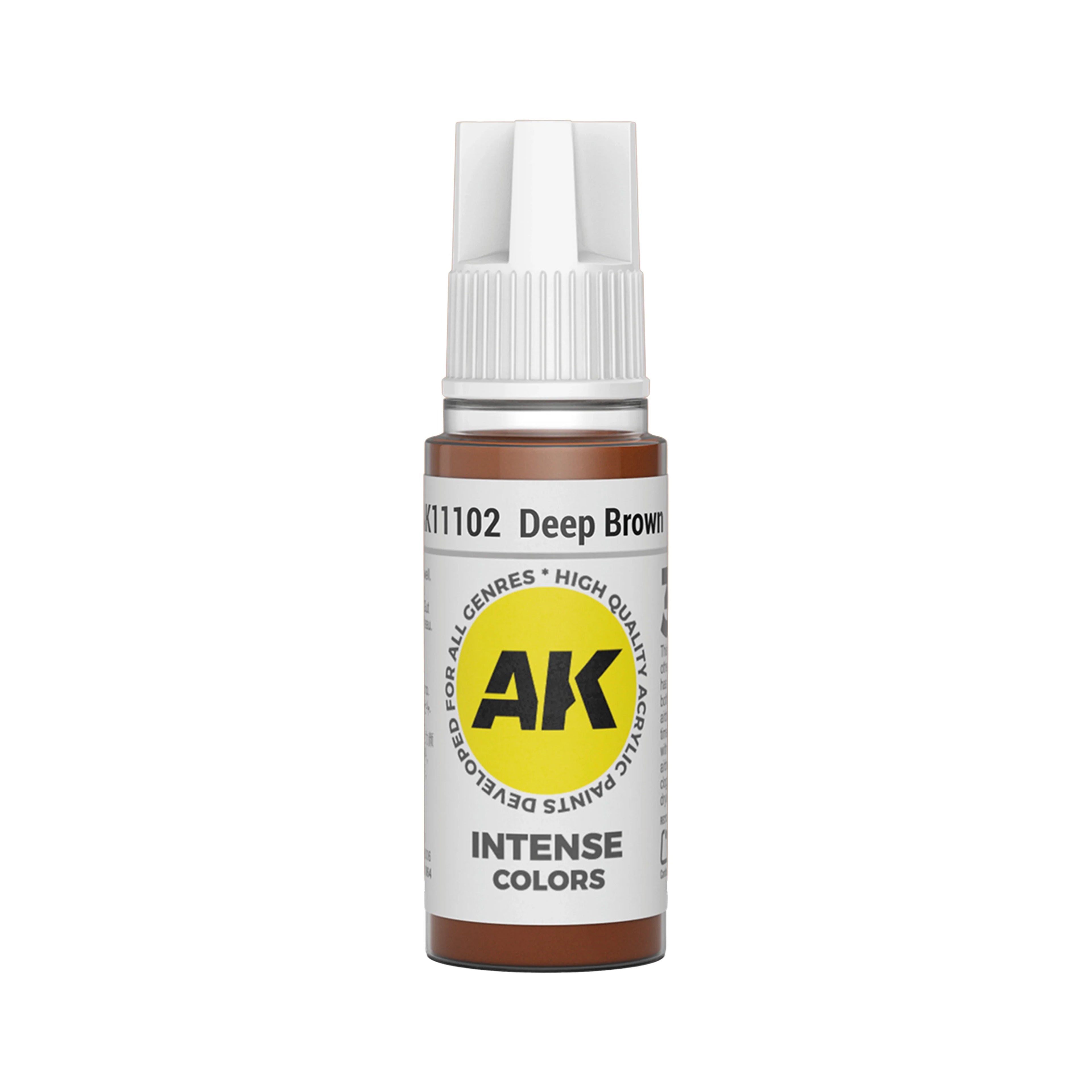 AK Interactive 3G Acrylic Deep Brown 17ml