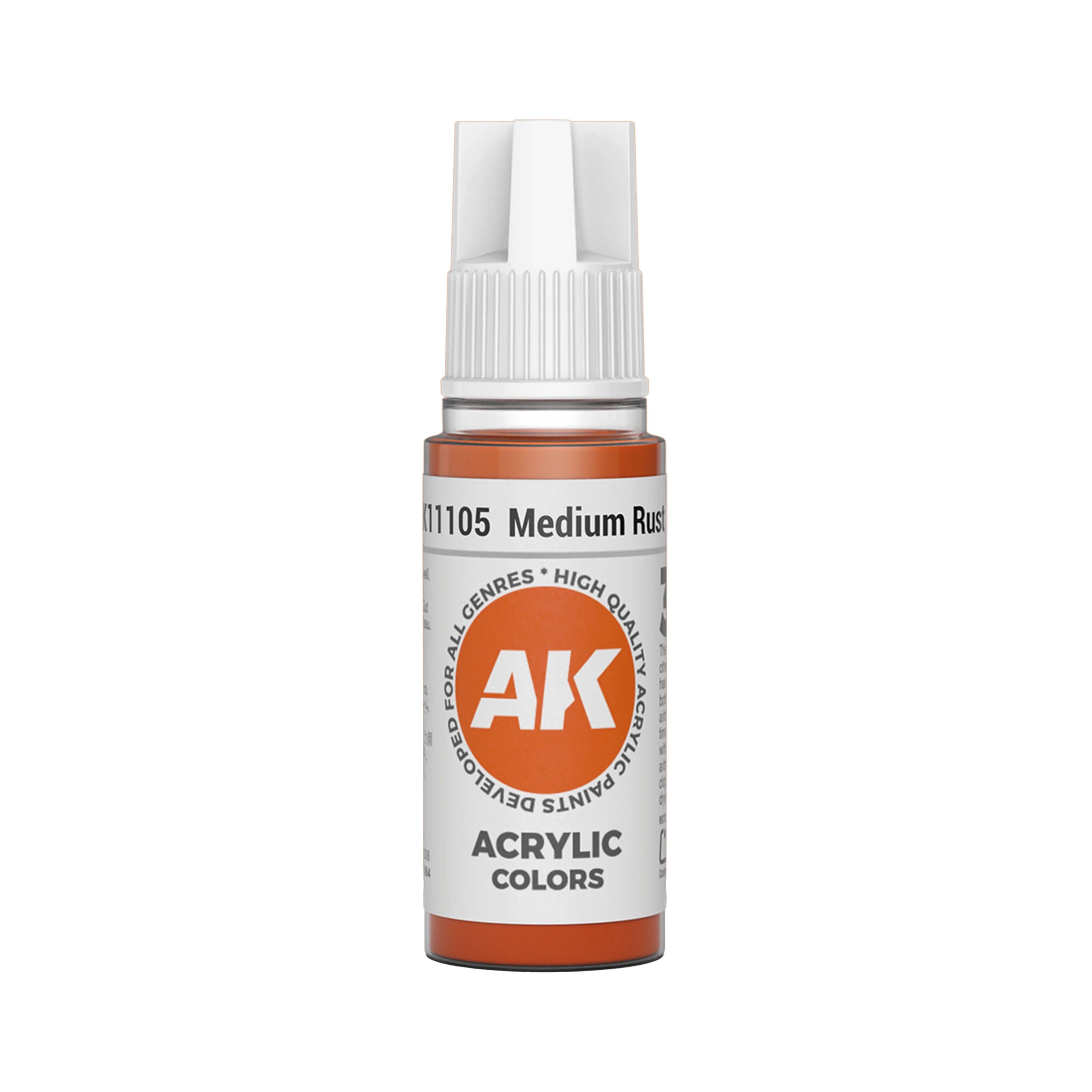 AK Interactive 3G Acrylic Light Rust 17ml