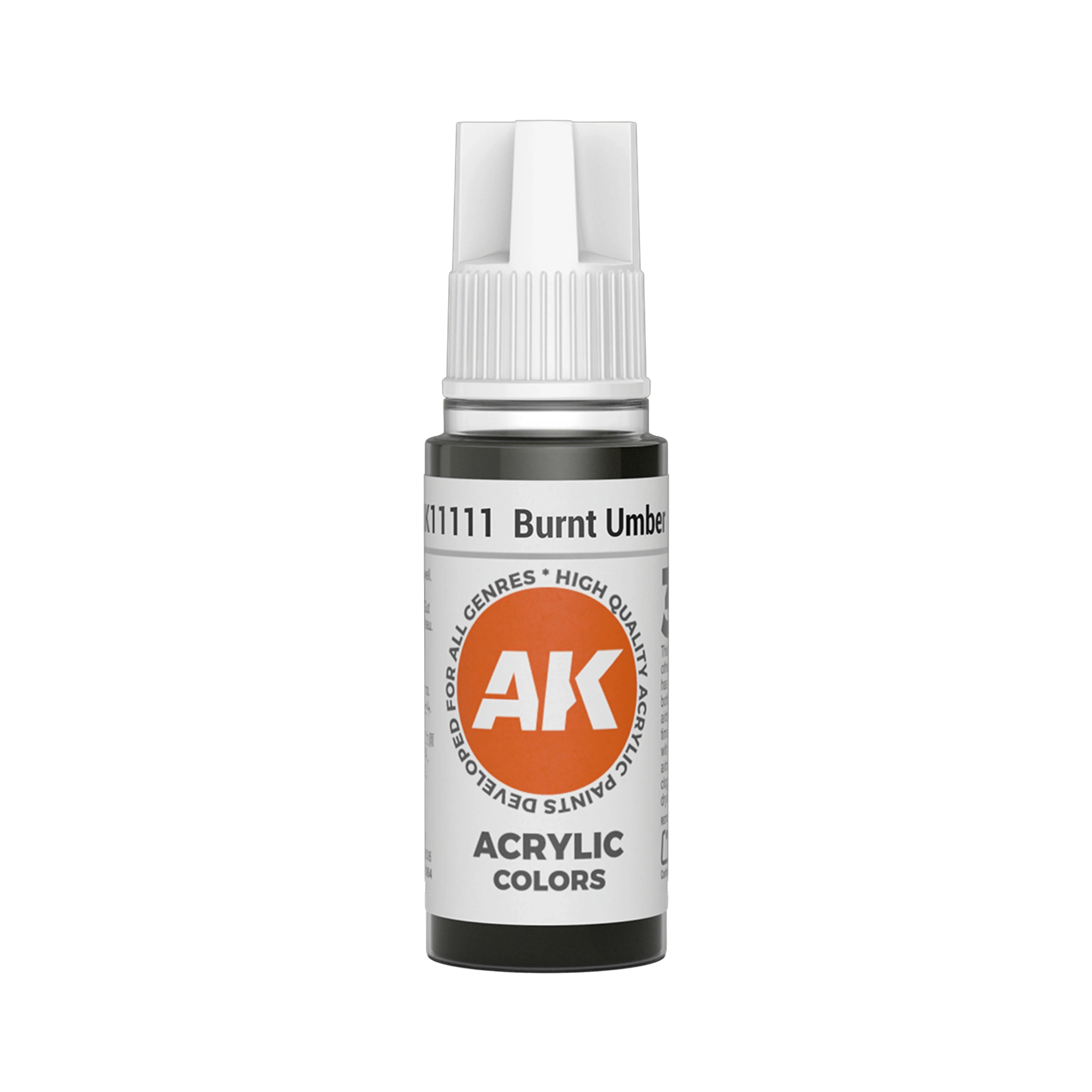 AK Interactive 3G Acrylic Burnt Umber 17ml