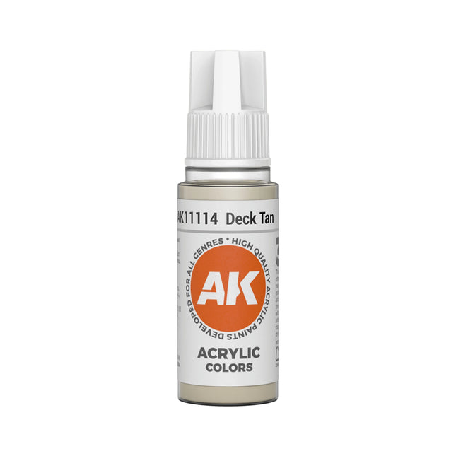 AK Interactive 3G Acrylic Deck Tan 17ml