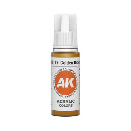 AK Interactive 3G Acrylic Golden Brown 17ml