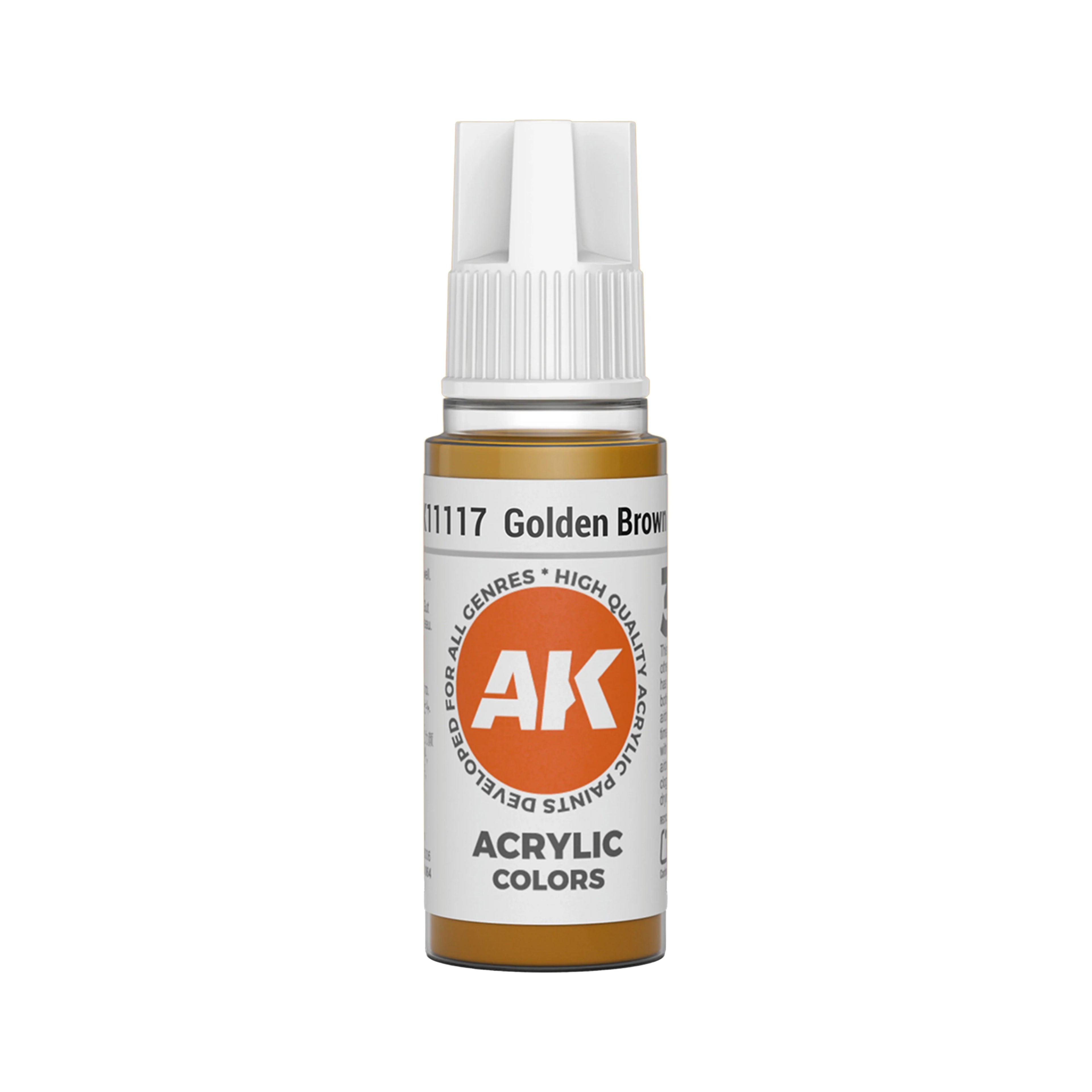 AK Interactive 3G Acrylic Golden Brown 17ml