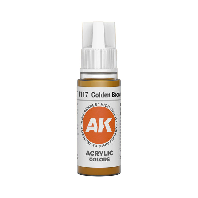 AK Interactive 3G Acrylic Golden Brown 17ml