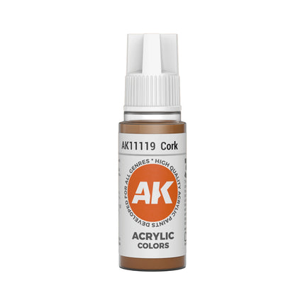 AK Interactive 3G Acrylic Cork 17ml
