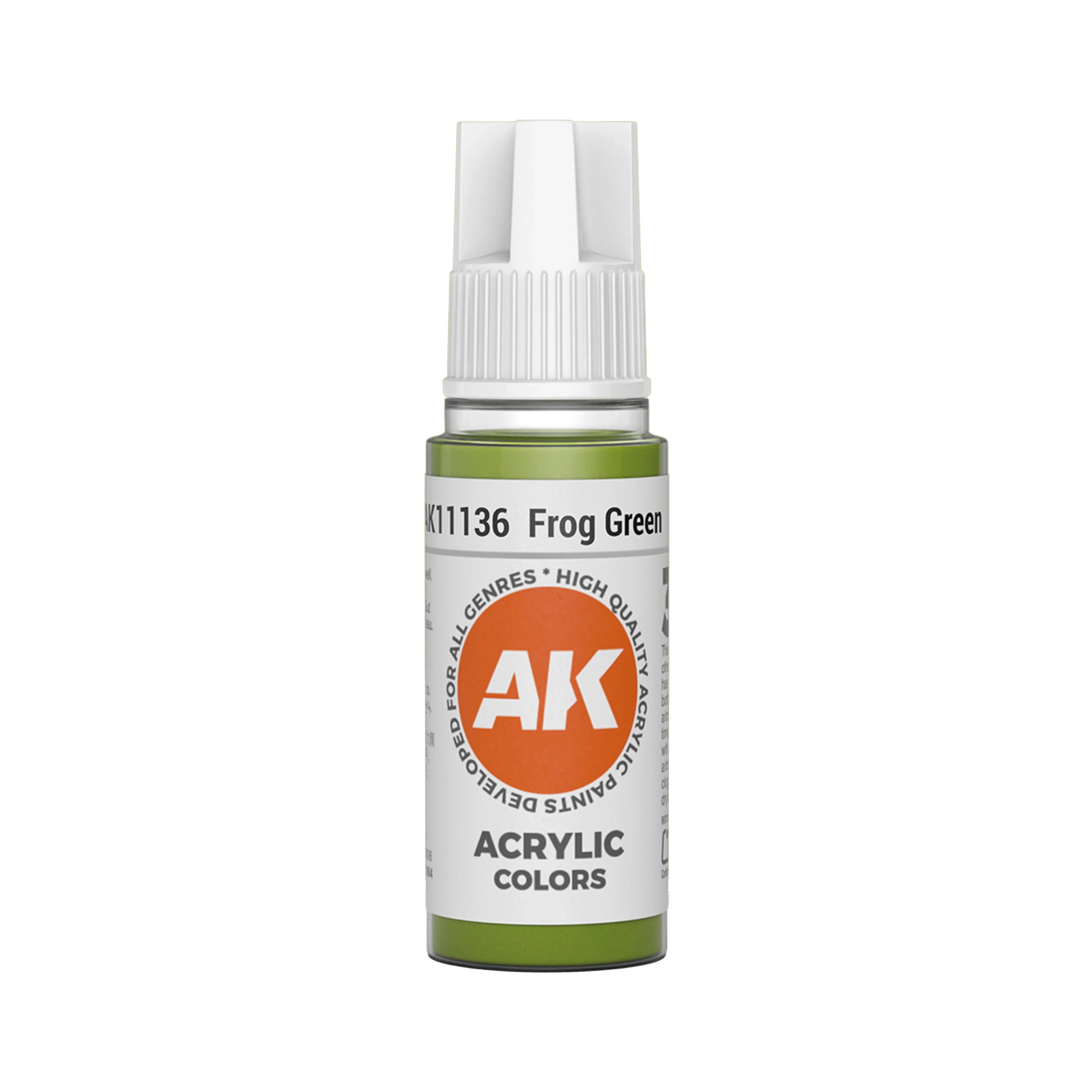 AK Interactive 3G Acrylic Frog Green 17ml
