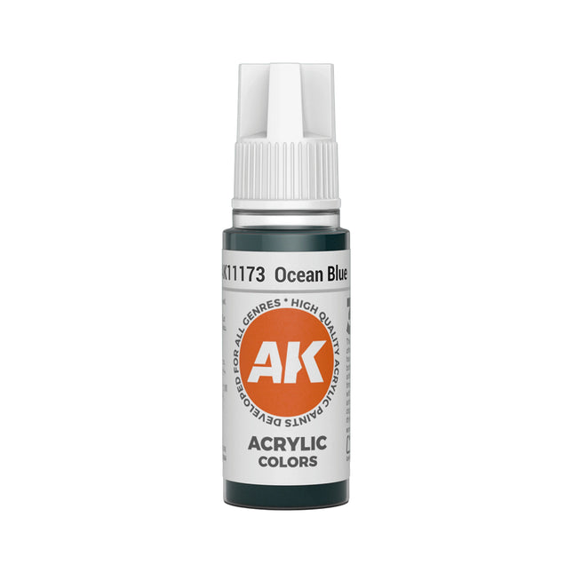AK Interactive 3G Acrylic Ocean Blue 17ml