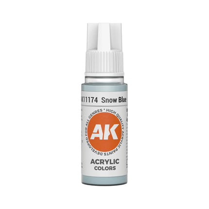 AK Interactive 3G Acrylic Snow Blue 17ml