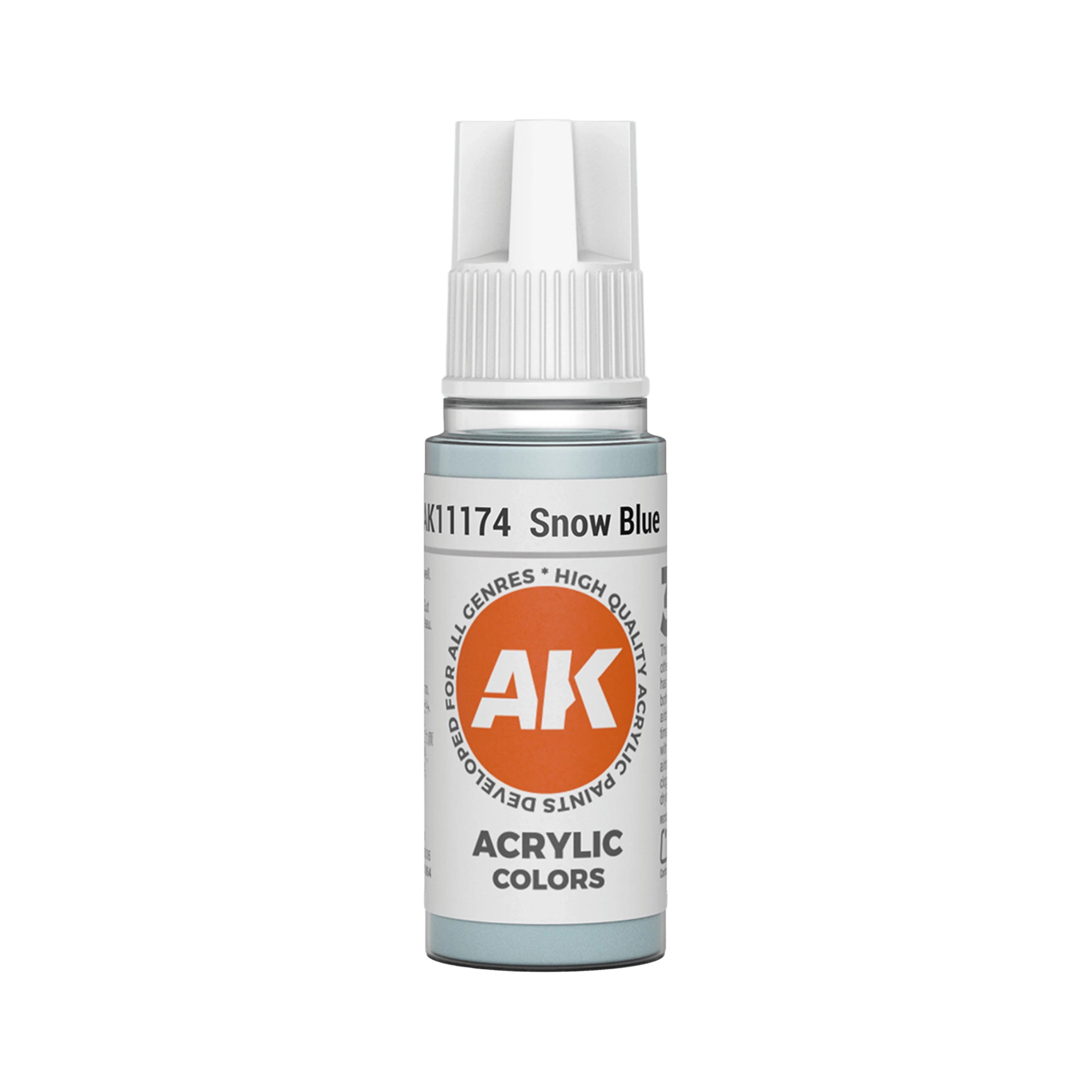 AK Interactive 3G Acrylic Snow Blue 17ml