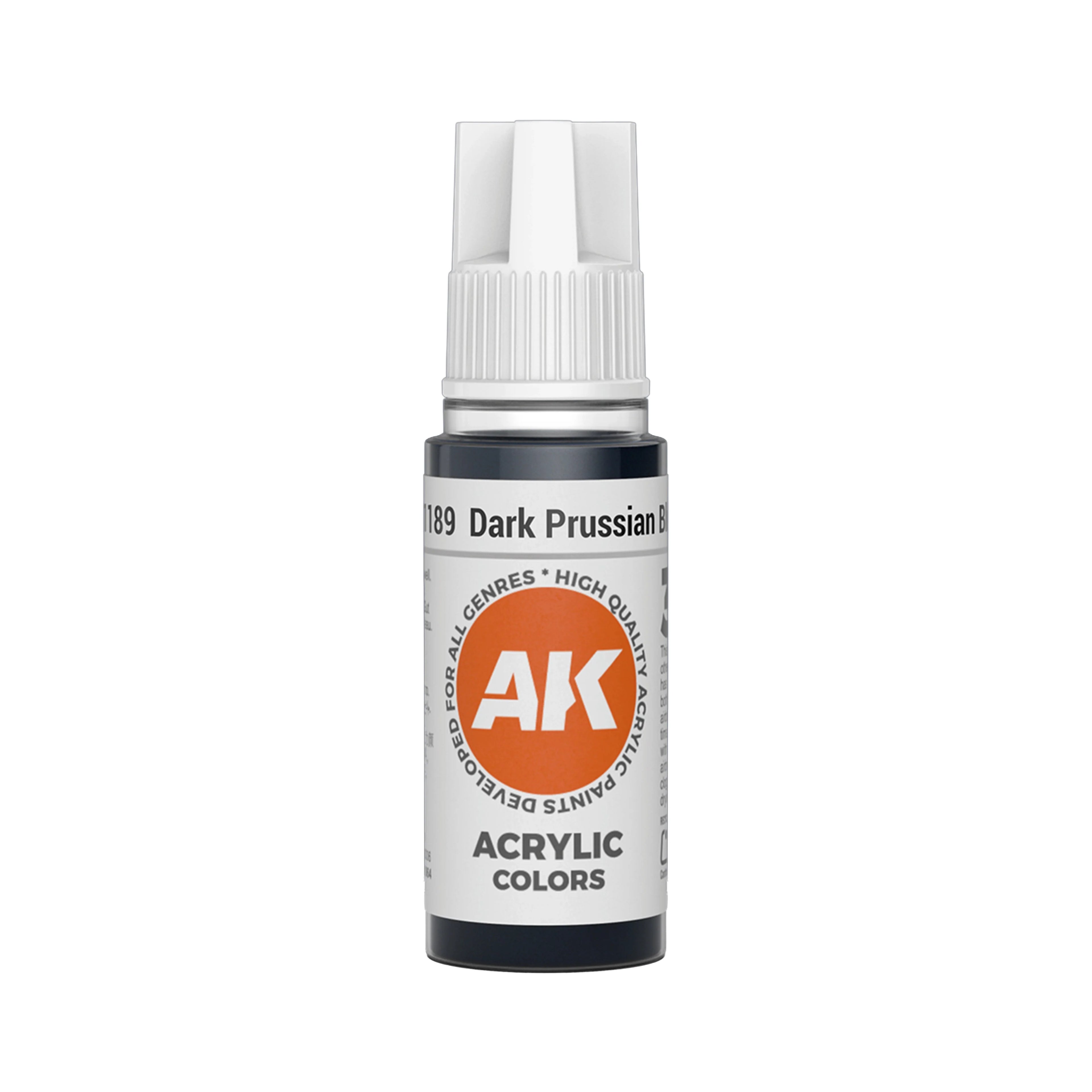 AK Interactive 3G Acrylic Dark Prussian Blue 17ml