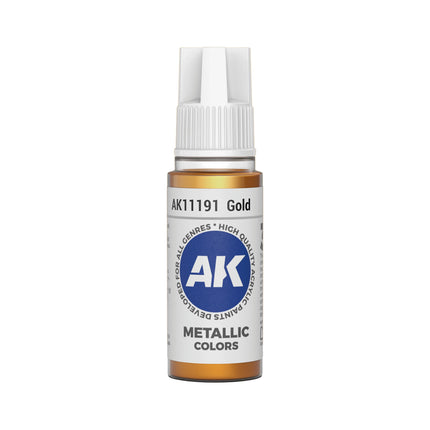AK Interactive 3G Acrylic Gold 17ml
