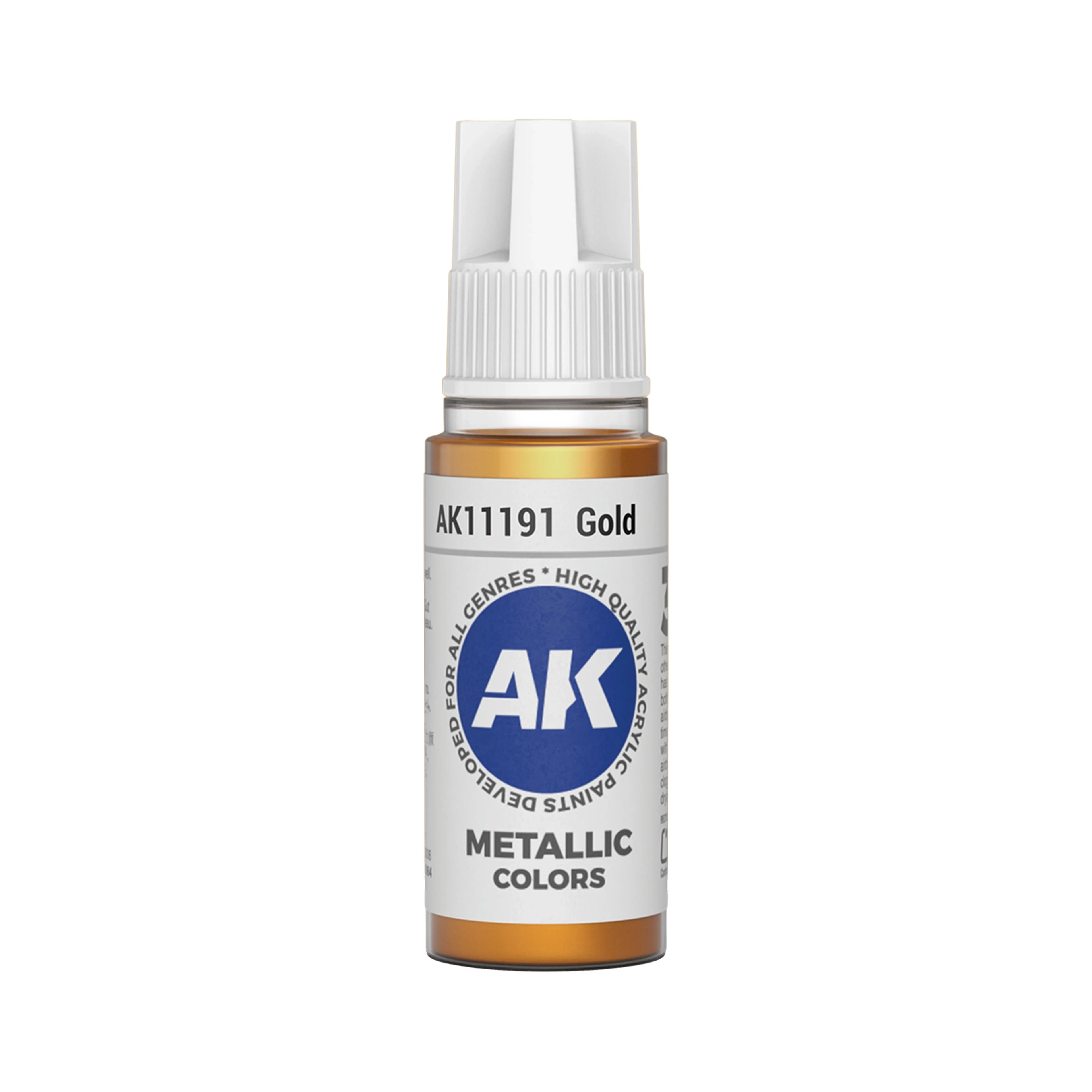 AK Interactive 3G Acrylic Gold 17ml