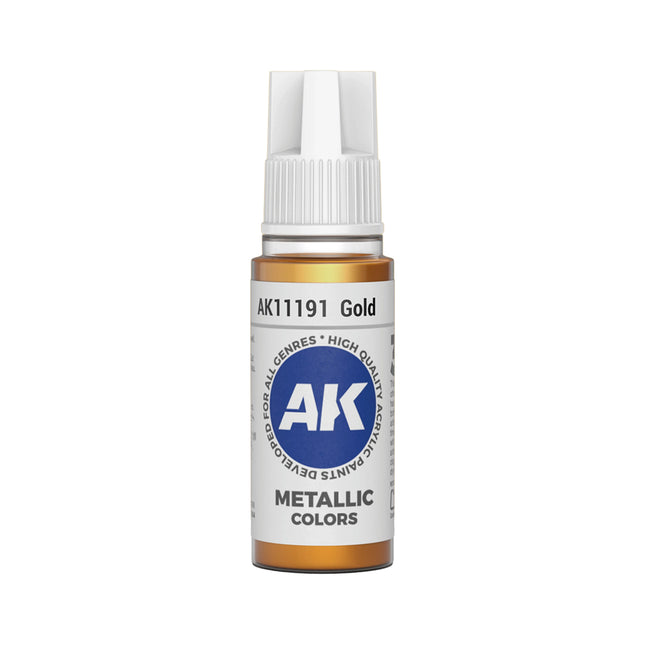 AK Interactive 3G Acrylic Gold 17ml