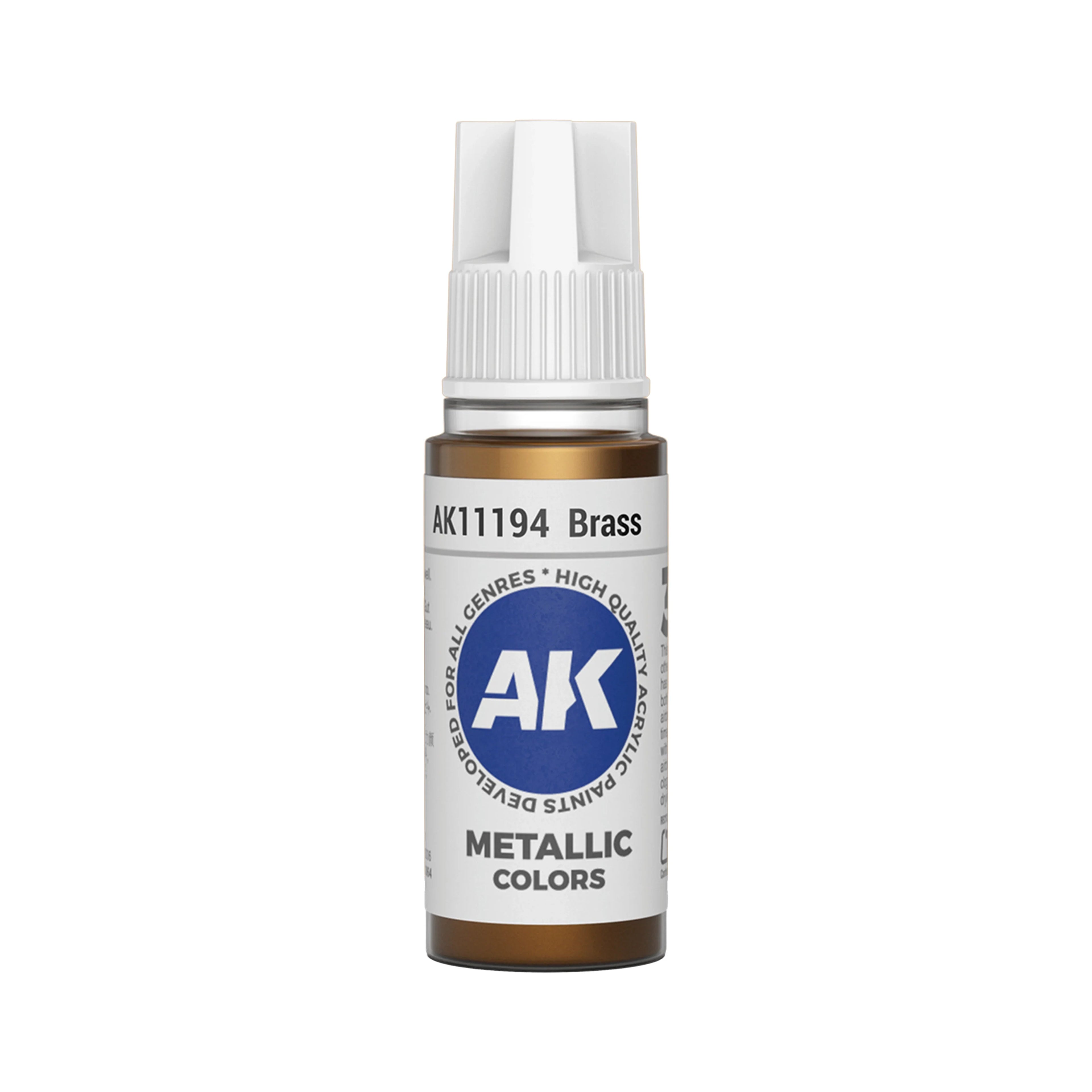 AK Interactive 3G Acrylic Brass 17ml