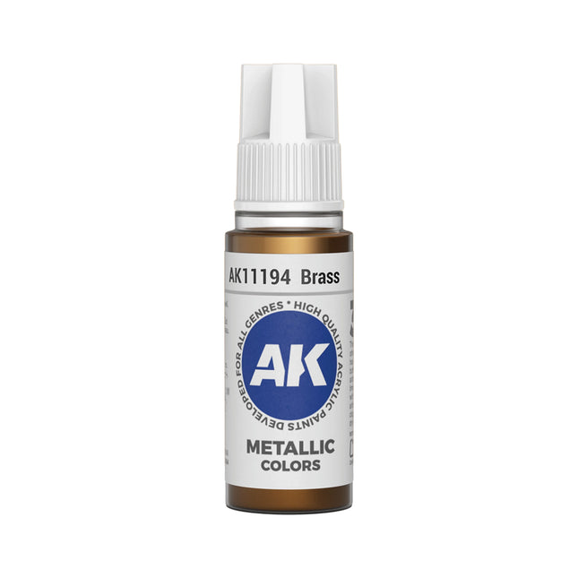 AK Interactive 3G Acrylic Brass 17ml