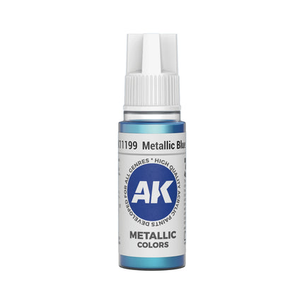 AK Interactive 3G Acrylic Metallic Blue 17ml