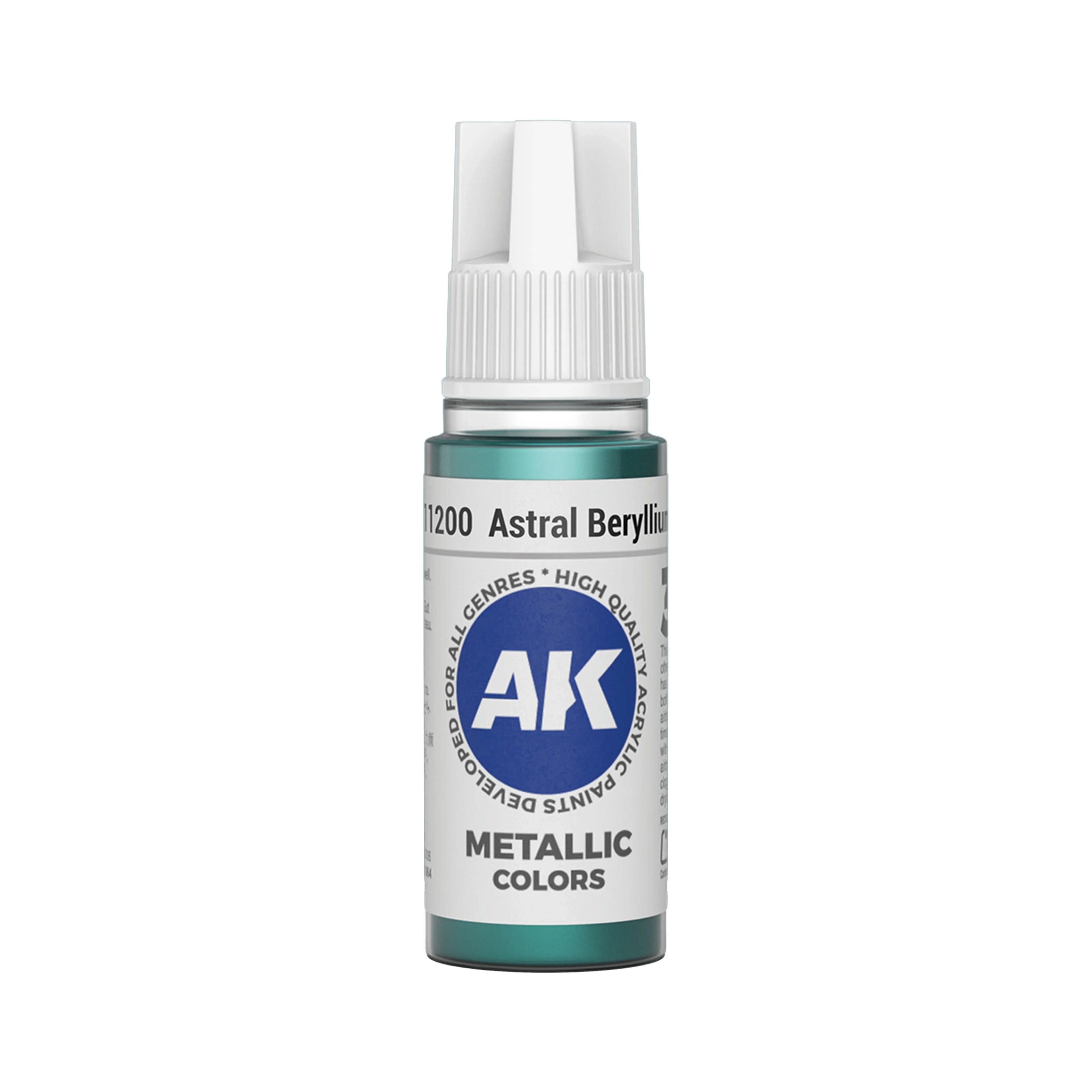 AK Interactive 3G Acrylic Astral Beryllium 17ml