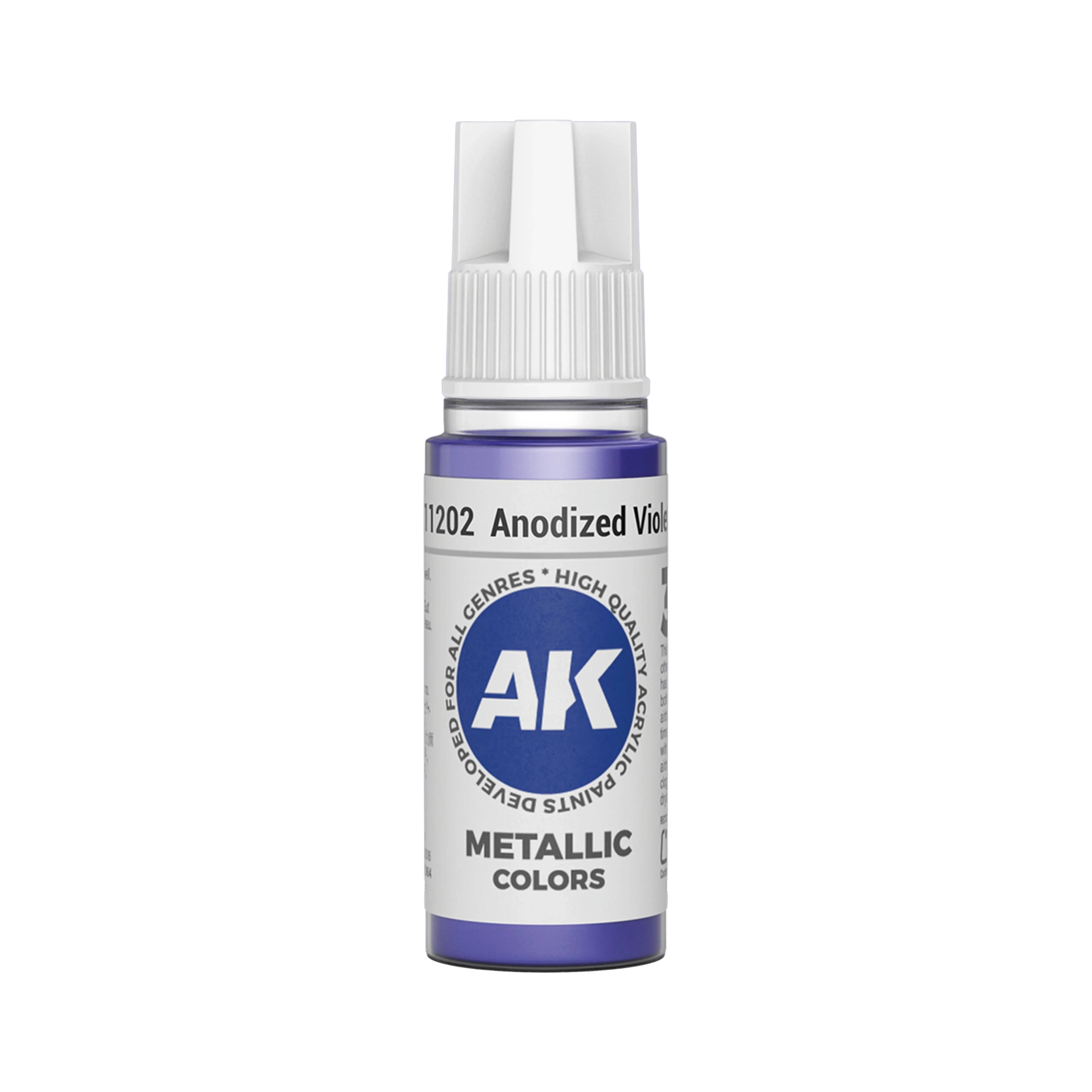 AK Interactive 3G Acrylic Anodized Violet 17ml