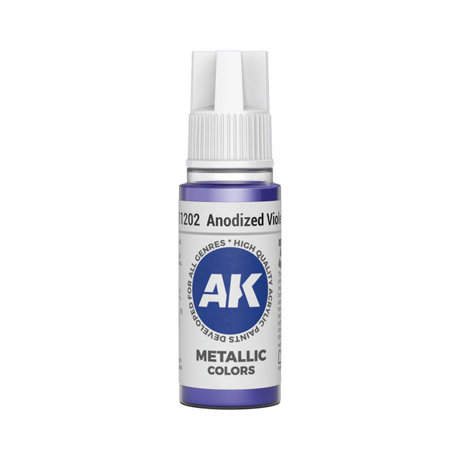 AK Interactive 3G Acrylic Anodized Violet 17ml