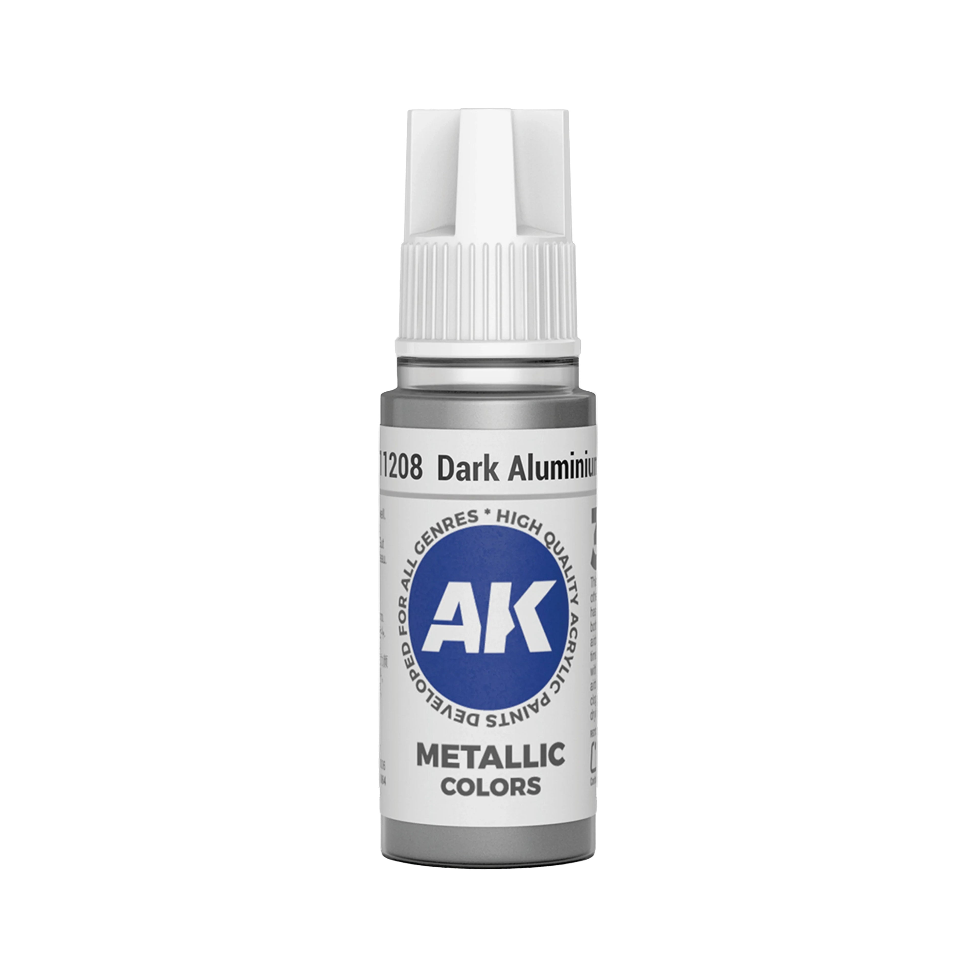 AK Interactive 3G Acrylic Dark Aluminium 17ml