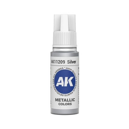 AK Interactive 3G Acrylic Silver 17ml