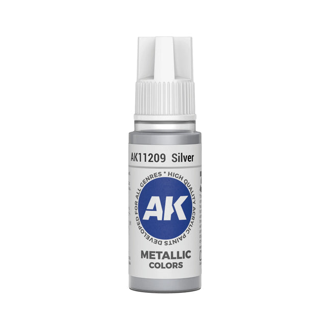 AK Interactive 3G Acrylic Silver 17ml