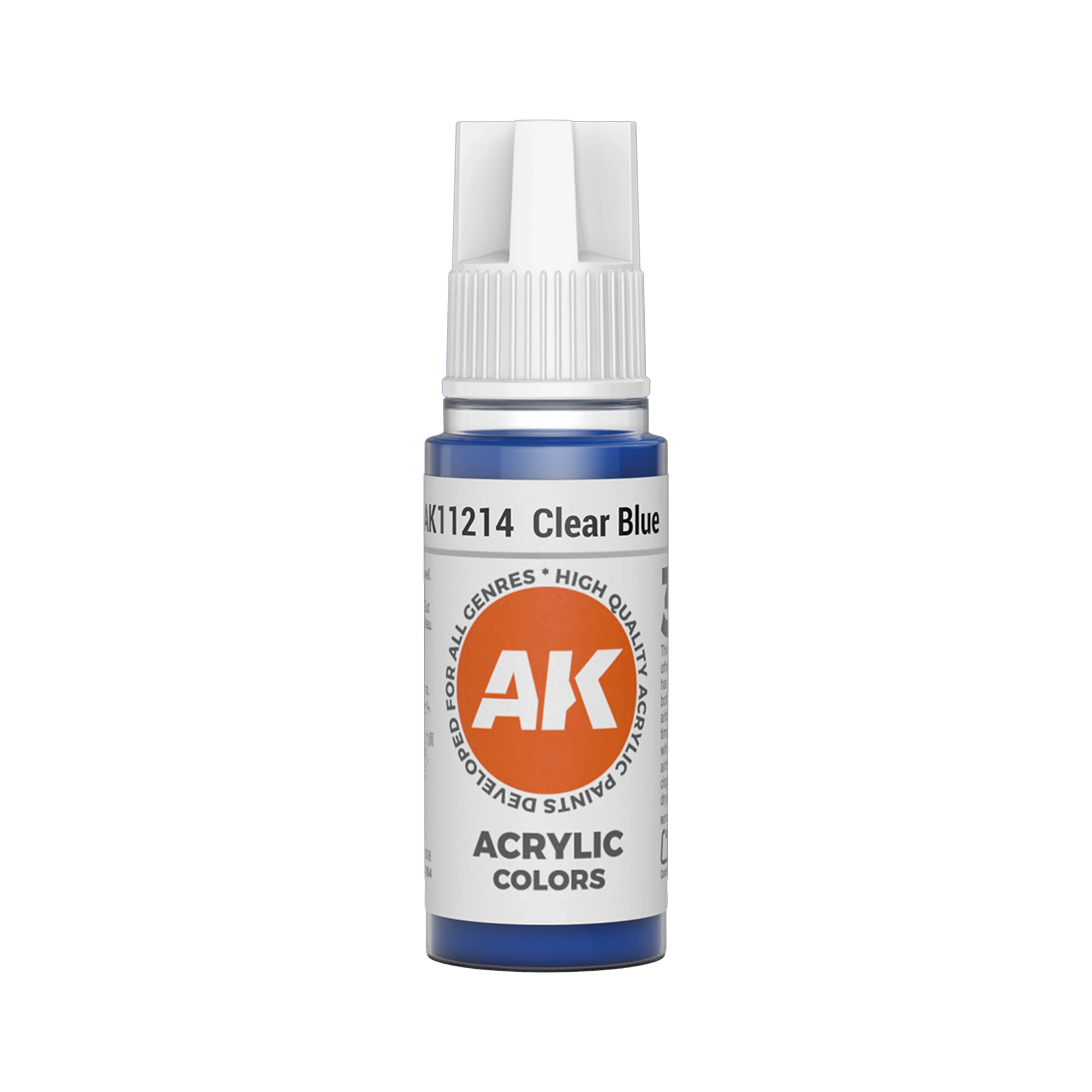 AK Interactive 3G Acrylic Clear Blue 17ml